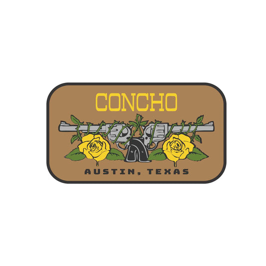 Rose Sticker - Concho USA