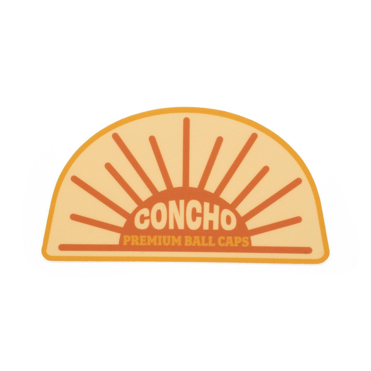 Texas Sun Sticker - Concho USA