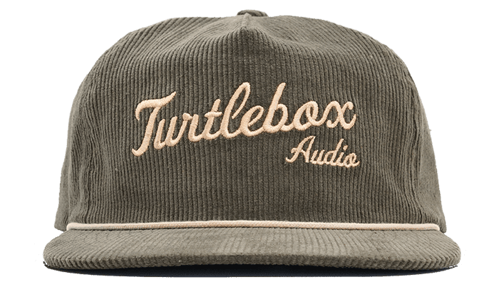 Turtlebox Audio corduroy hat